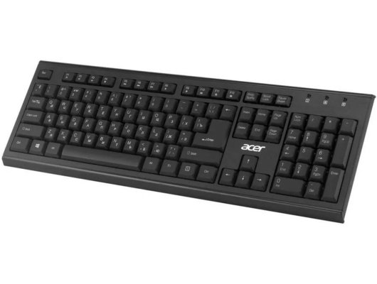 Клавиатура+мышь Acer OKR120 Wireless черный (ZL.KBDEE.007)